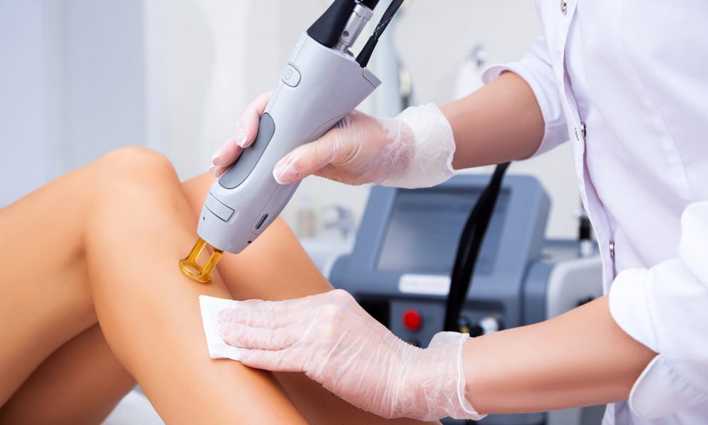Diode laser hair reduction device